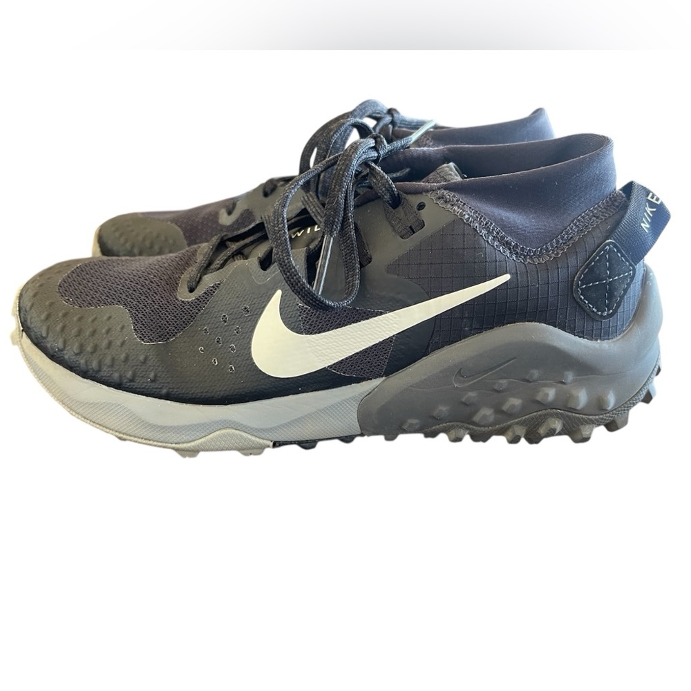Nike Wildhorse 6 Trail Running Shoe Black & Gray Size 7.5
